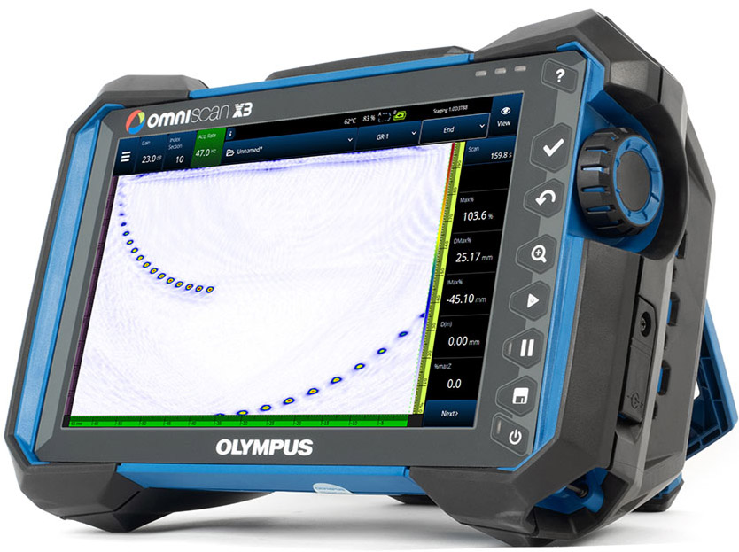 Phased array ultrasonic testing (PAUT) flaw detector
