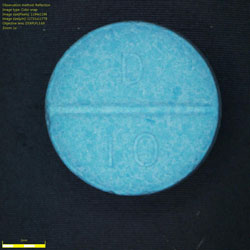 4A-4 Fármaco en color real, 25 mg, parte trasera
