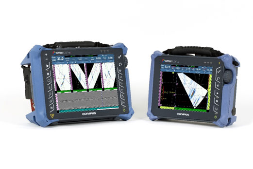 Defektoskopy OmniScan MX2 a OmniScan SX s technologií phased array 