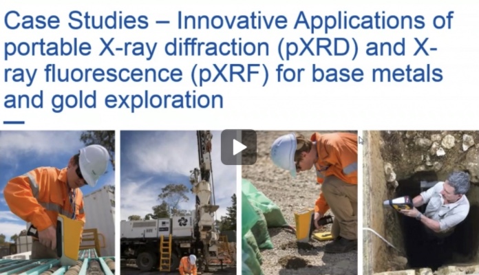 Innovative Applications of portable X-ray diffraction (pXRD) and X-ray fluorescence (pXRF) for base metals and gold exploration