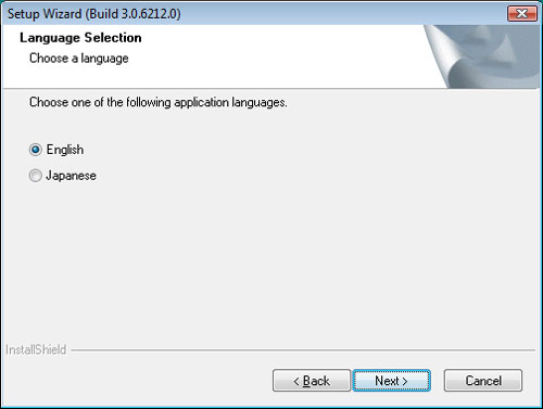 DP2-BSW install select language