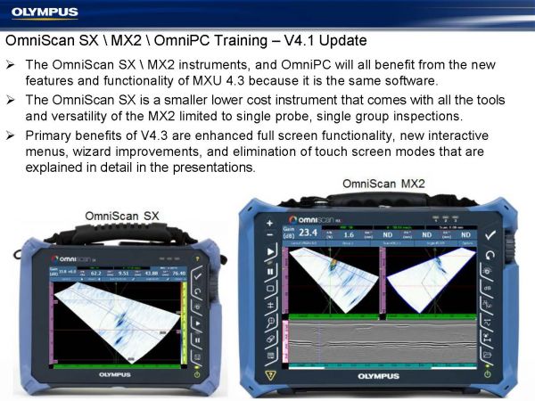 OmniScan MX2 Training