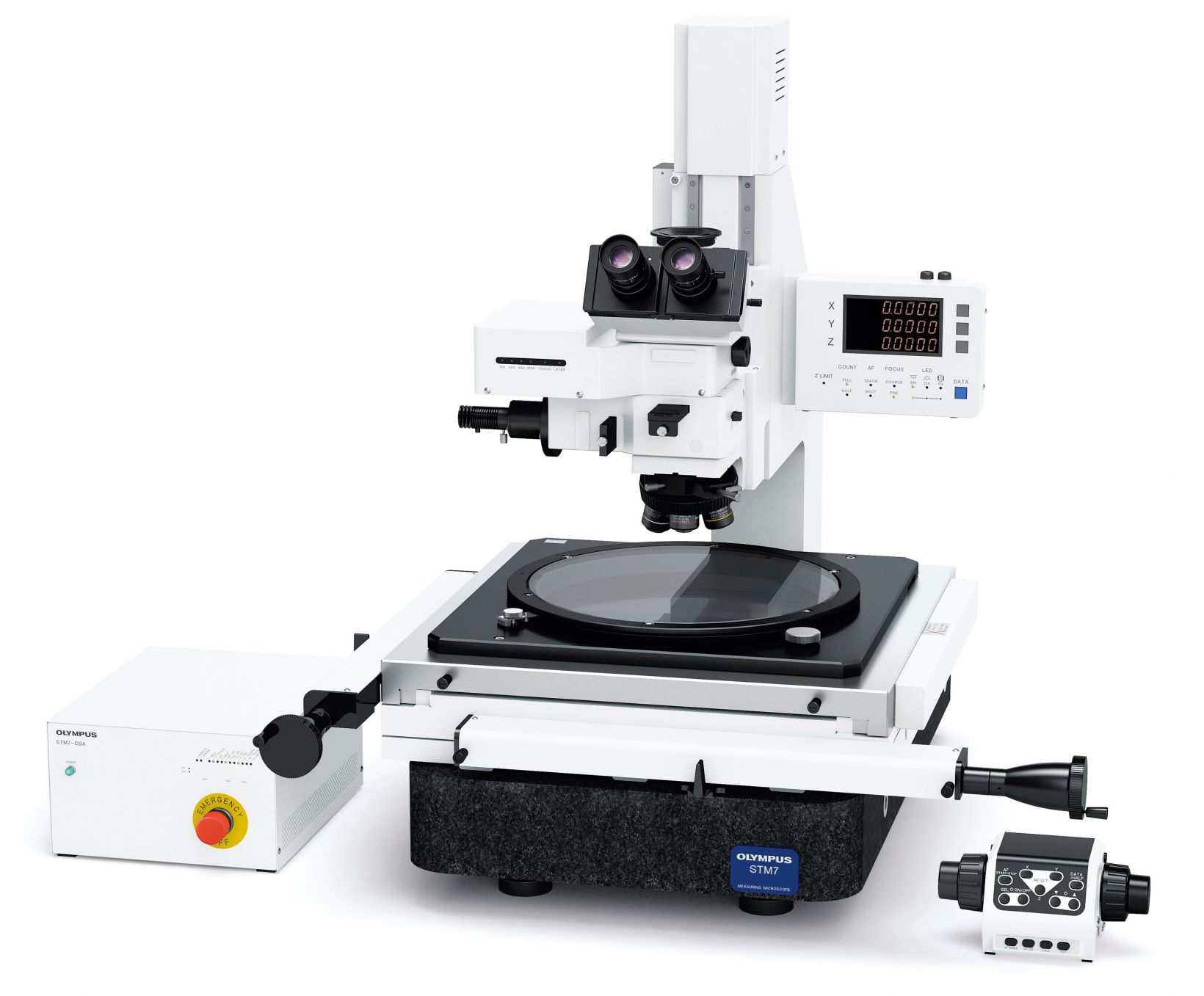 O microscópio de medição STM7.