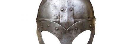 Ancient steel helmet